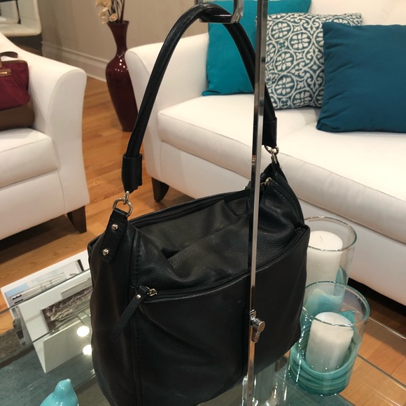 Kate Spade Classic Black Pebbled Leather  Bag - Picture 4 of 8